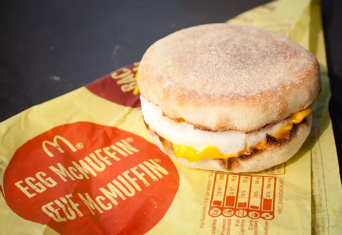 You can snap up a free McMuffin.