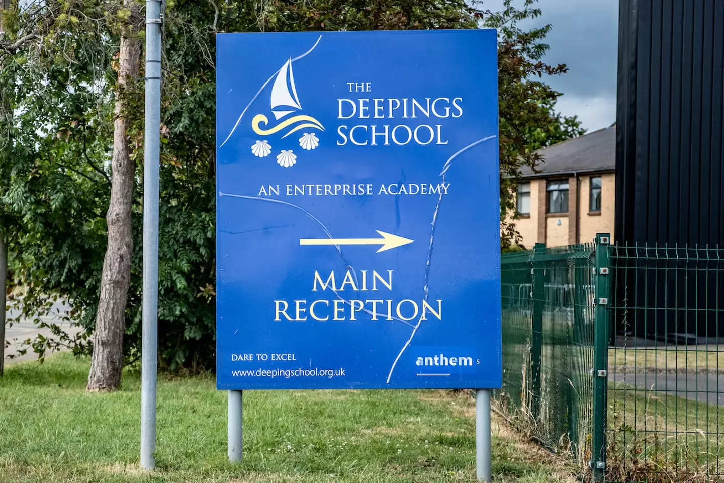 50 children at The Deepings School were put into isolation for breaking uniform regulations.