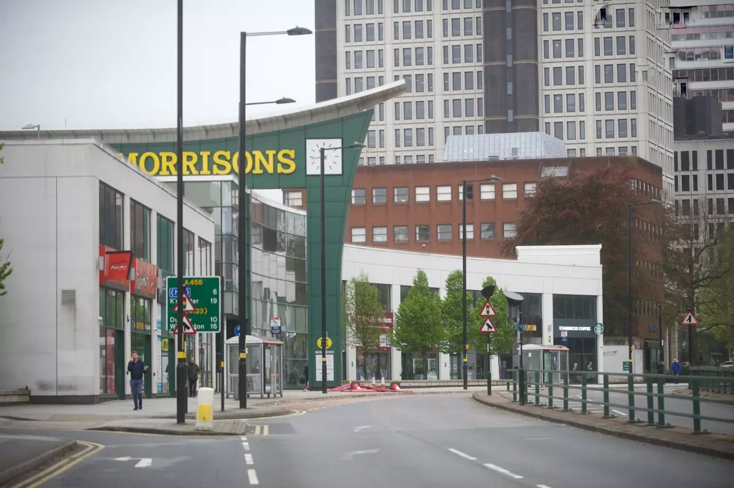 The new system has been put in place at the Hagley Road Morrisons in Birmingham.