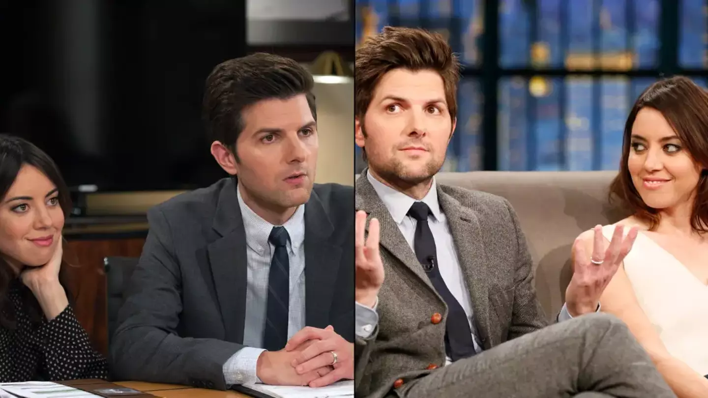 Adam Scott was given 'creepy' note by Aubrey Plaza while filming Parks and Recreation