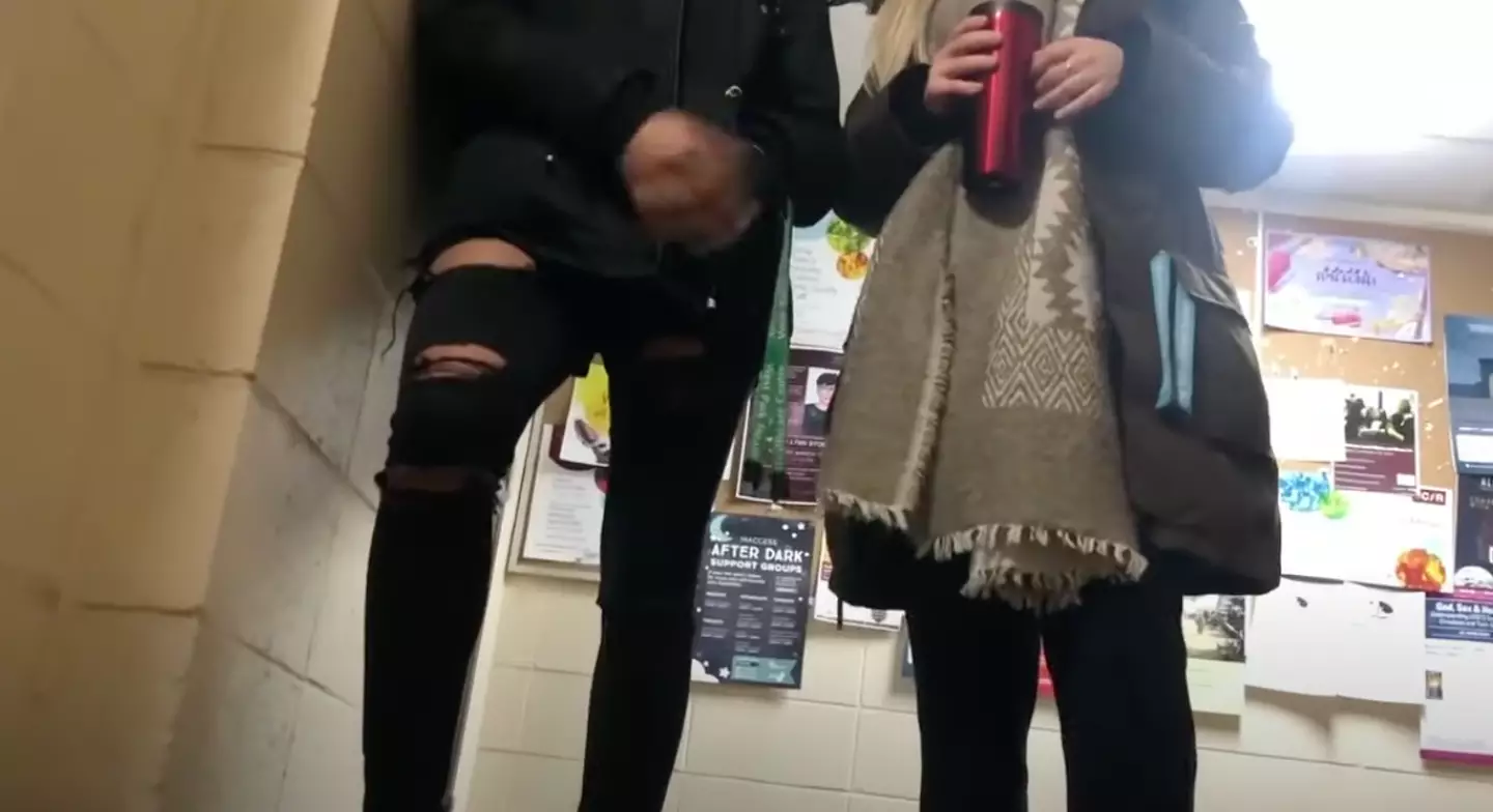 She shared a clip showing how she sees the world.