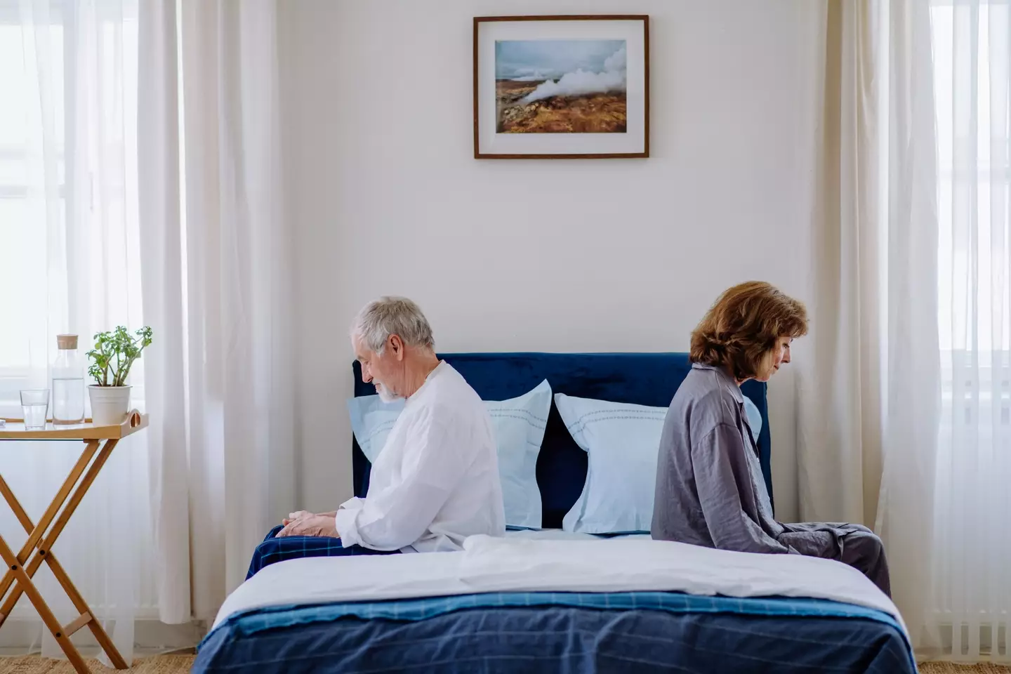 The relationship expert named five clear signs that a marriage or relationship is 'over' (Getty Stock Images)