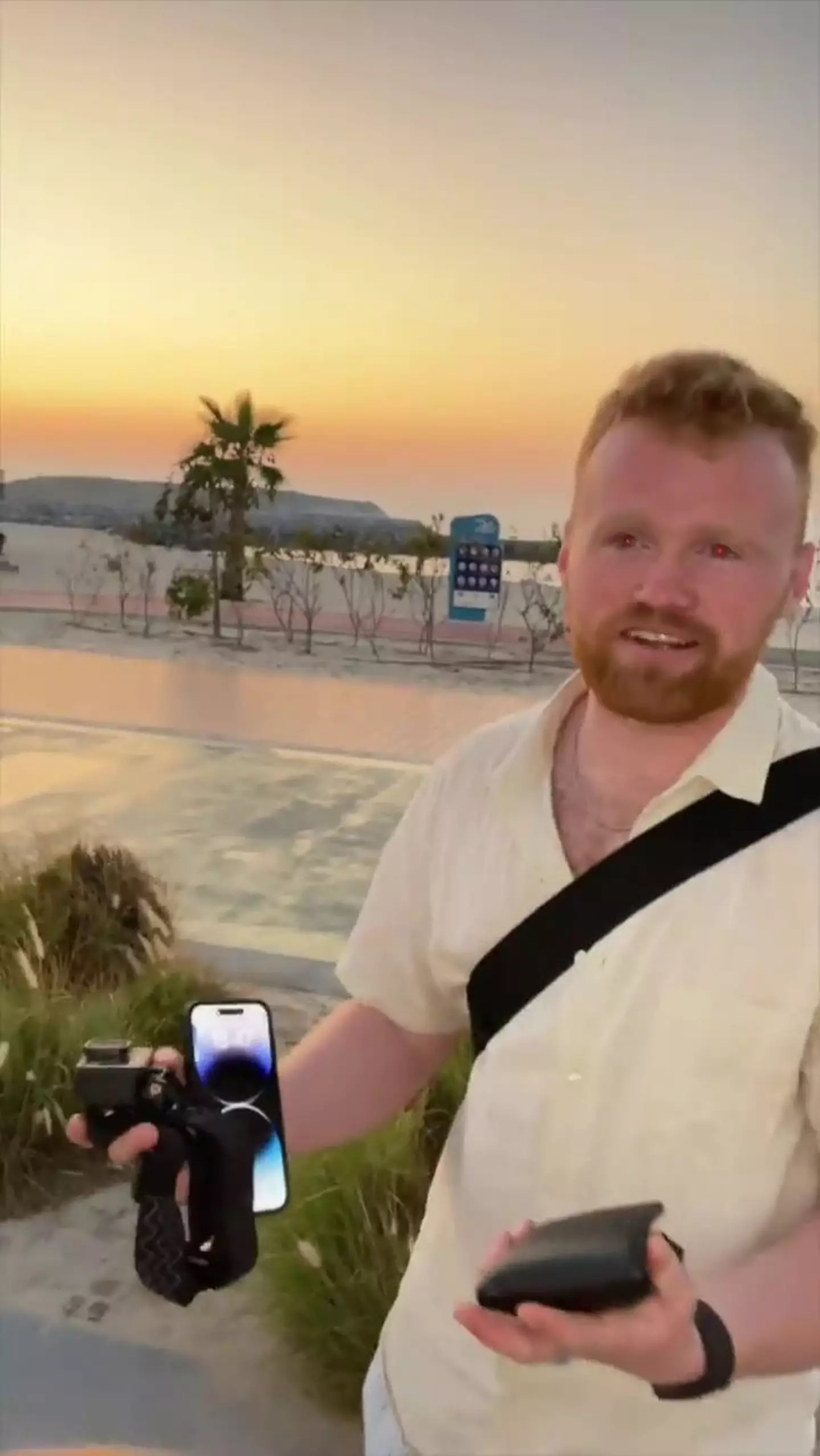 Lad has moved to Dubai after his wallet and phone test proved the city's safety.