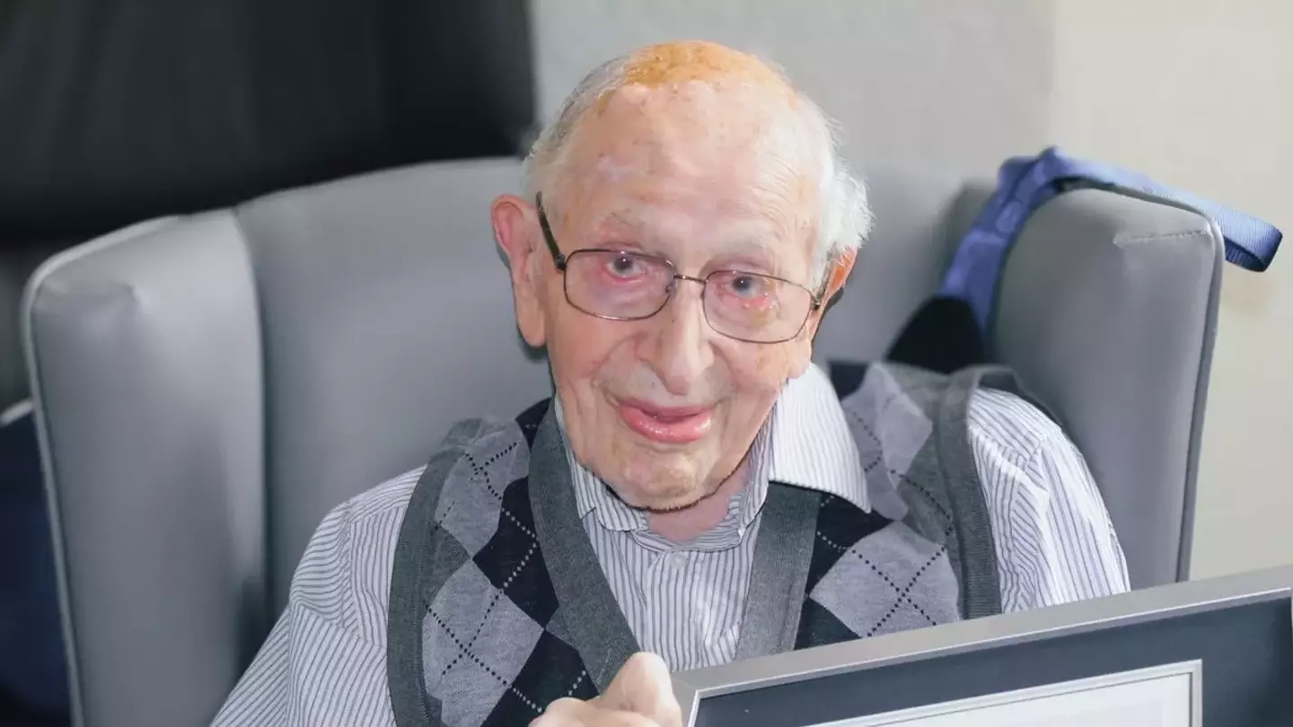 John is 112, and doesn't seem to think there *is* one specific secret to old age. (PA/Guinness World Records)