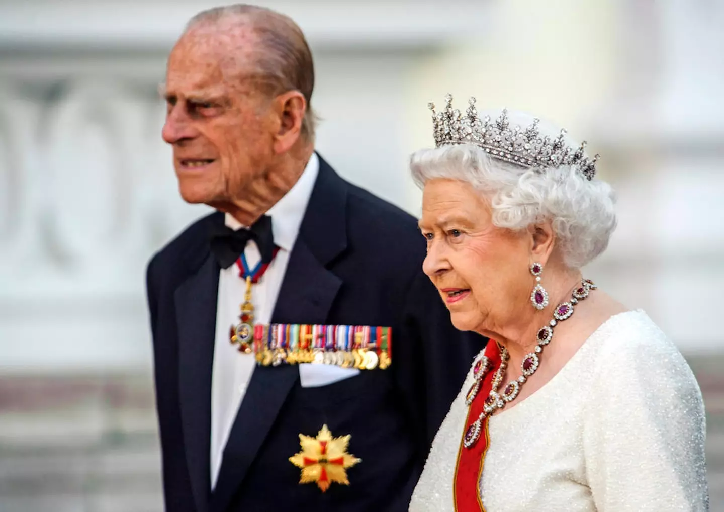 The Queen and Prince Philip.