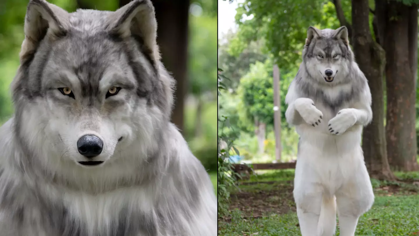 Company which turned man into dog for £12,480 has made a more expensive wolf costume