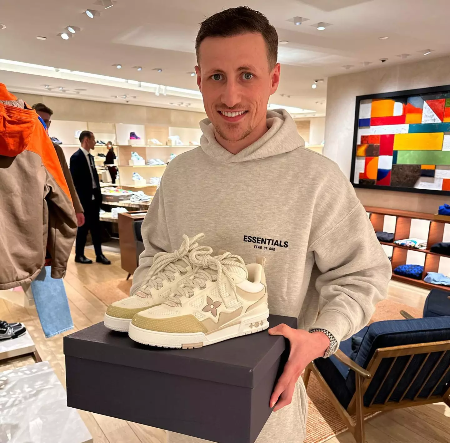 Alfie has converted to Islam.