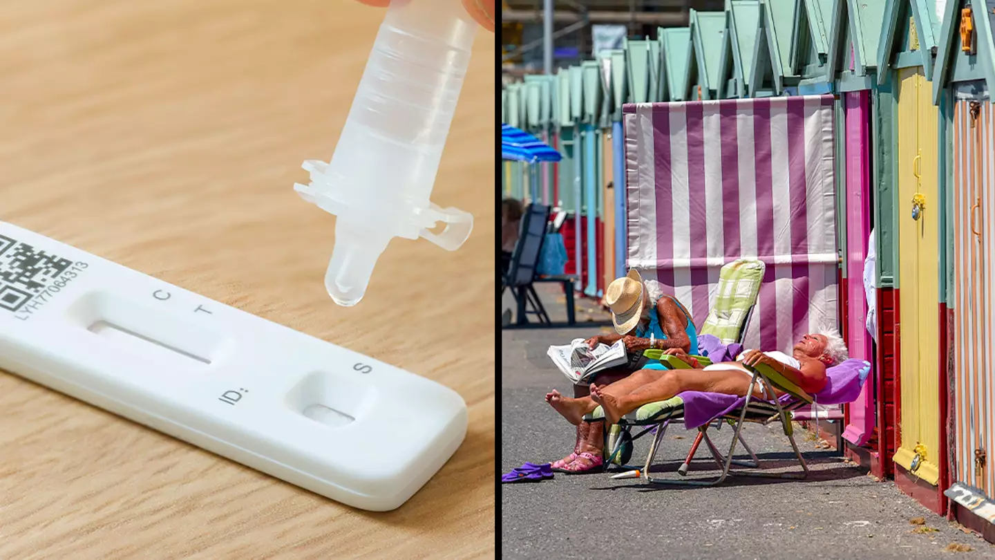 Experts Warning To People With Lateral Flow Tests At Home As Extreme Heatwave Approaches