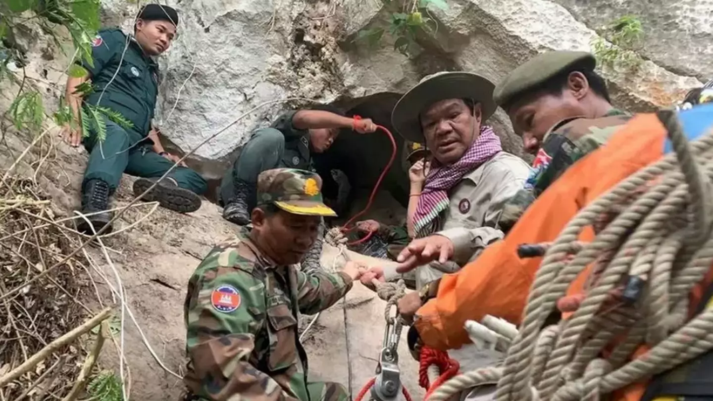 Farmer was 'wishing for death' after getting trapped for four days in pitch black cave