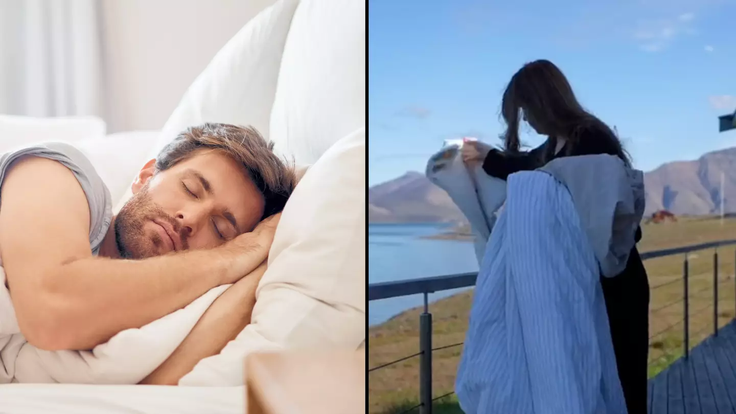 Sleep expert reveals duvet hack other countries swear by and says UK are 'bonkers' for not doing it