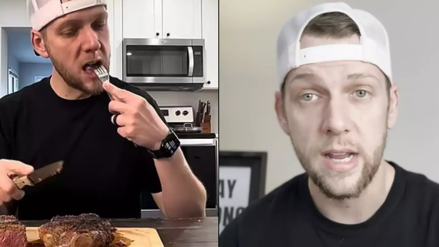 Man who restricted diet to nothing but red meat and eggs for a year reveals shocking impact it had on his body