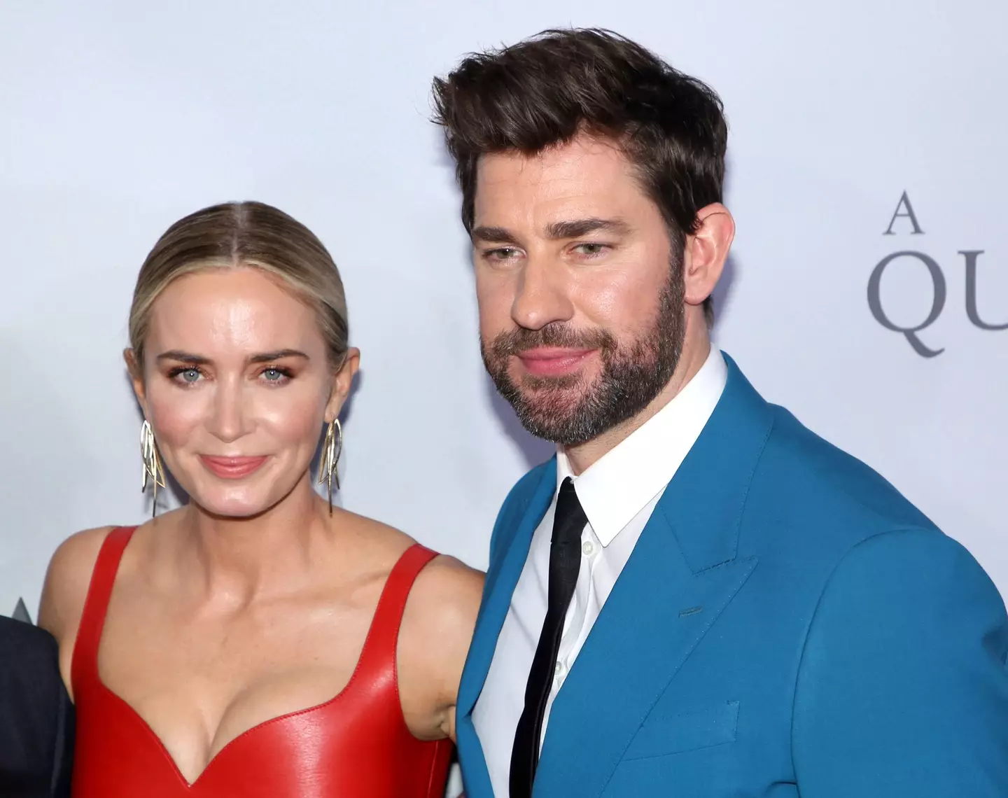 John Krasinski and Emily Blunt.