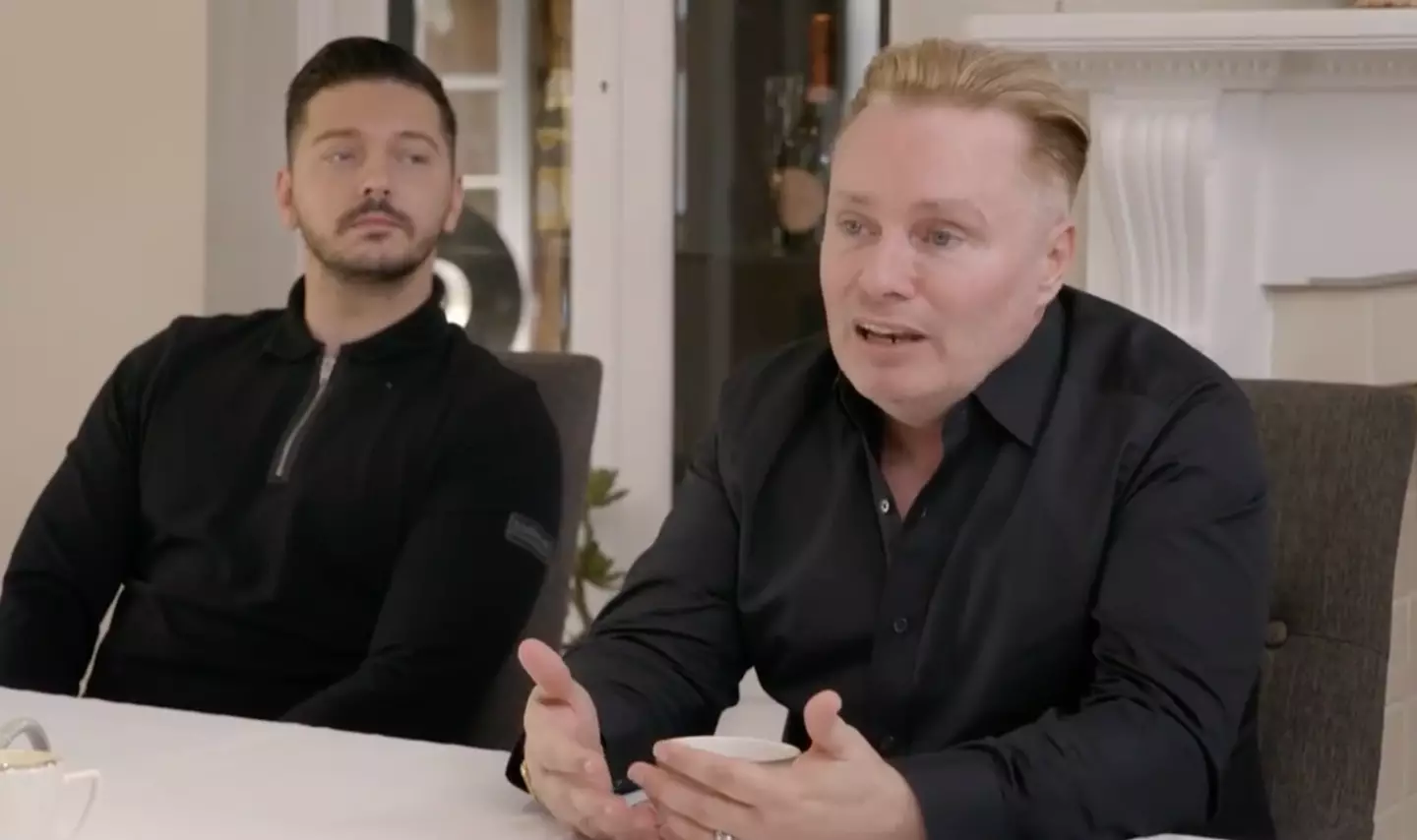 Barrie and Scott on Sunday's episode of Rich House Poor House.