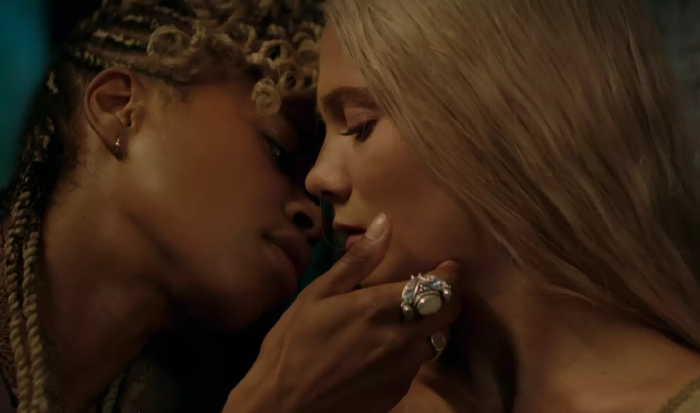 The romance is incredibly controversial (Netflix)