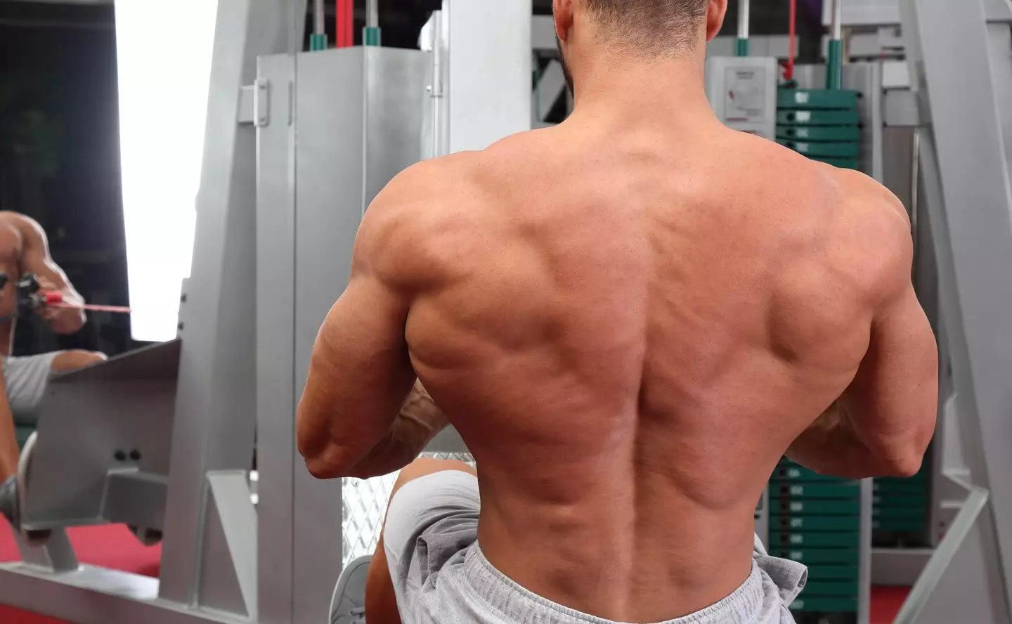 The study suggests that blokes with a V-shaped body are considered most attractive and most threatening (Getty Stock Image)