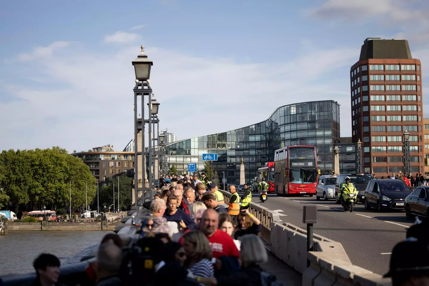 Thousands have queued to pay their respects to the Queen.