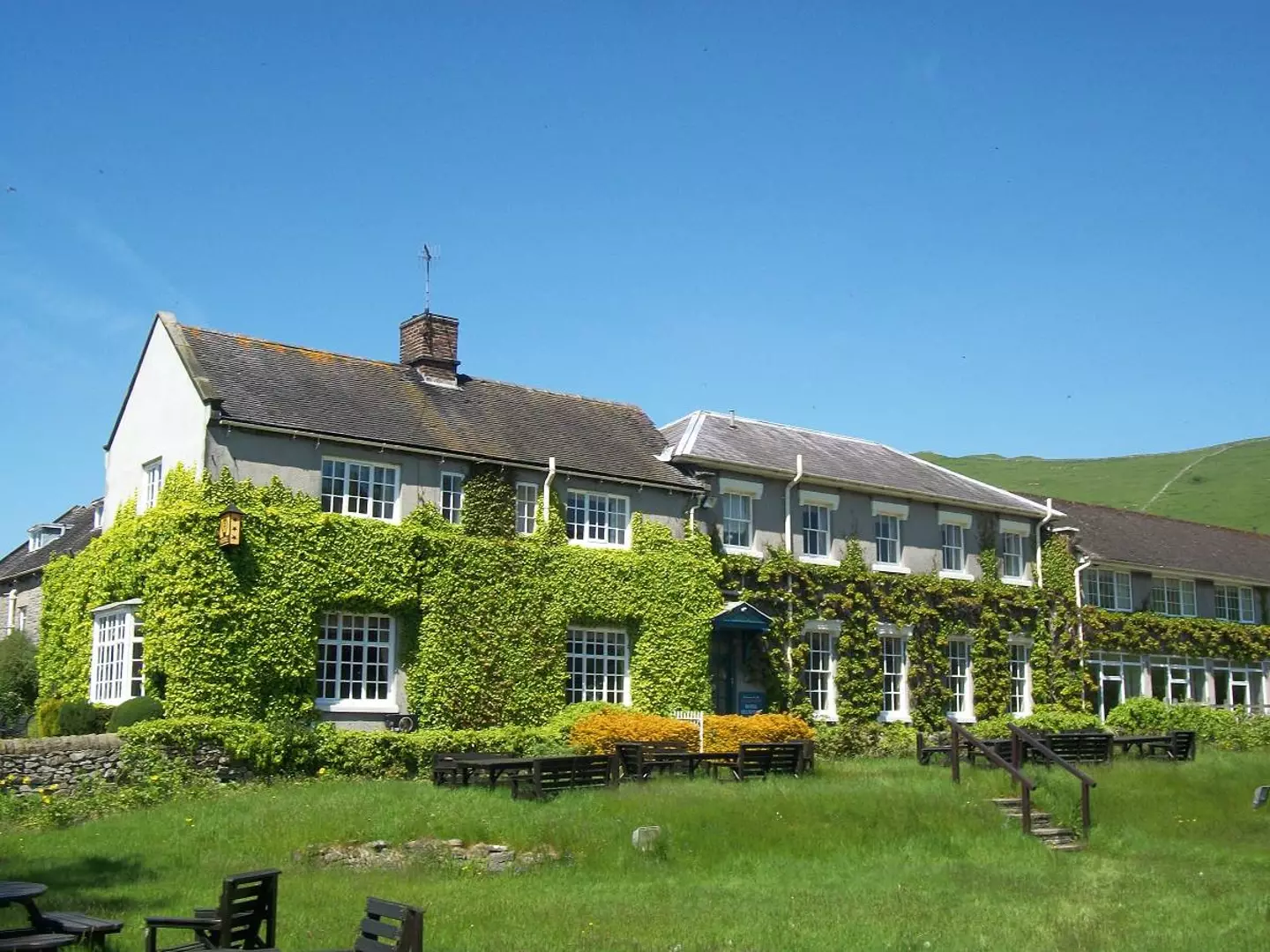 The hotel where the rowdy romp took place, with the couple charged £1,000 for damages to the room and disruption to the other guests.