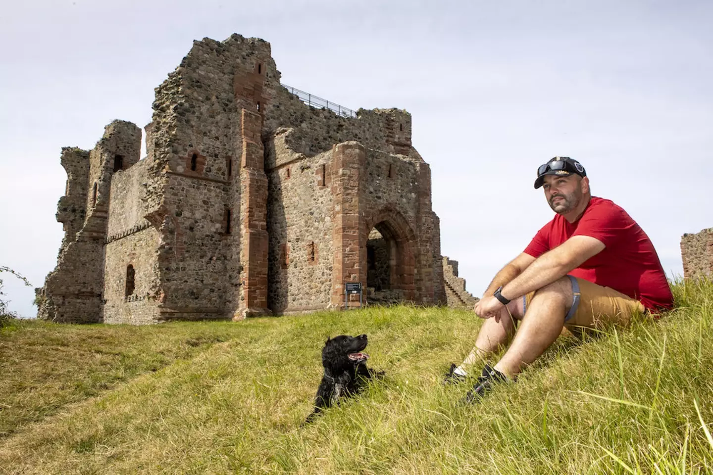 The former electrician described the place as his 'own little slice of heaven'.