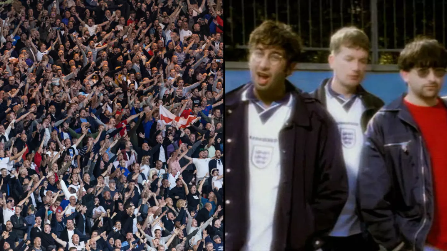 England fans have been singing the Three Lions song lyrics wrong for years