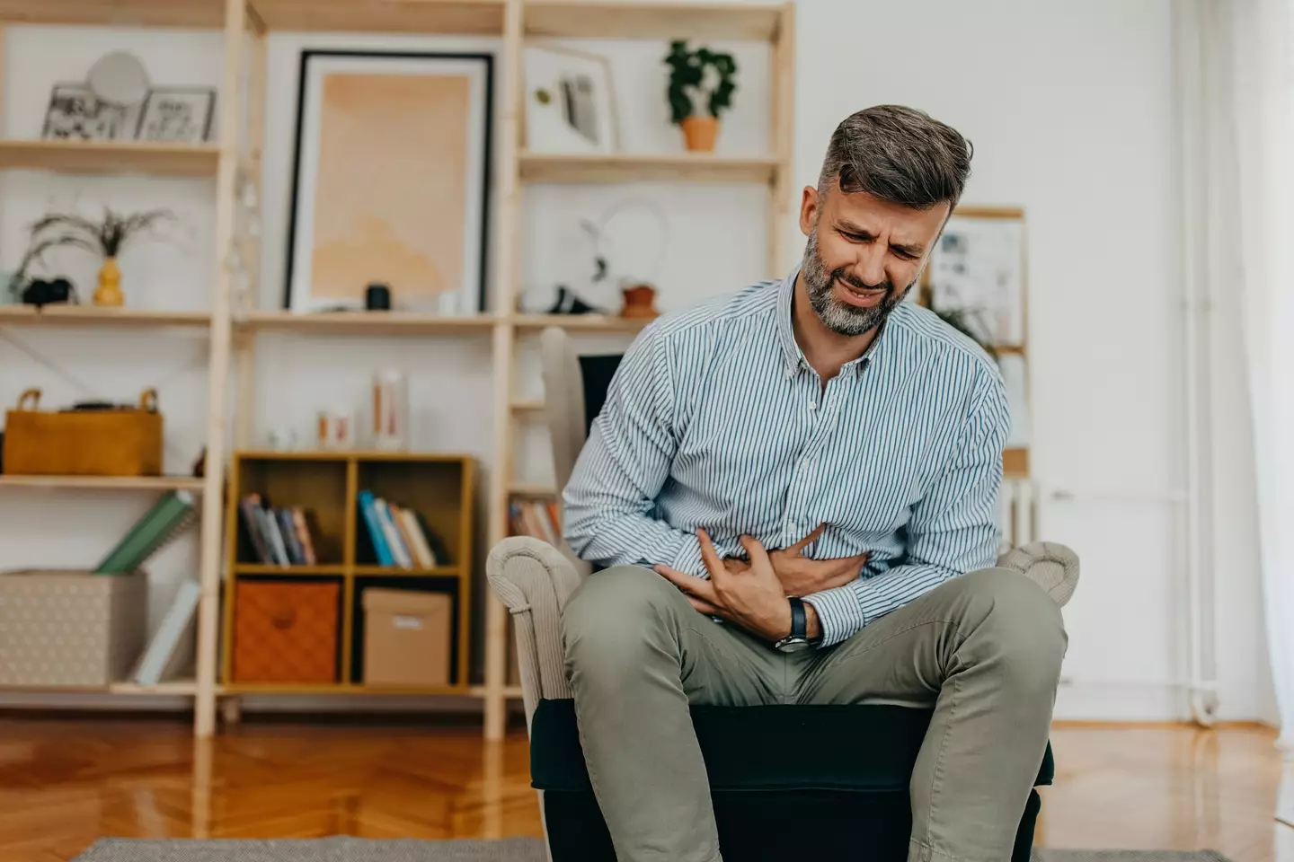 While it is theoretically possible to rupture your stomach wall, it's not likely (Getty Stock Images)