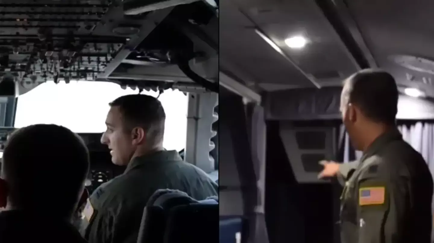 Inside plane that if spotted could mean you have only five minutes left to live