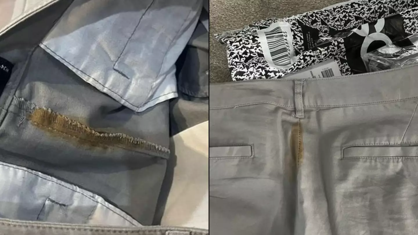 Mum left furious with Asos over receiving 'poo-stained' shorts in post