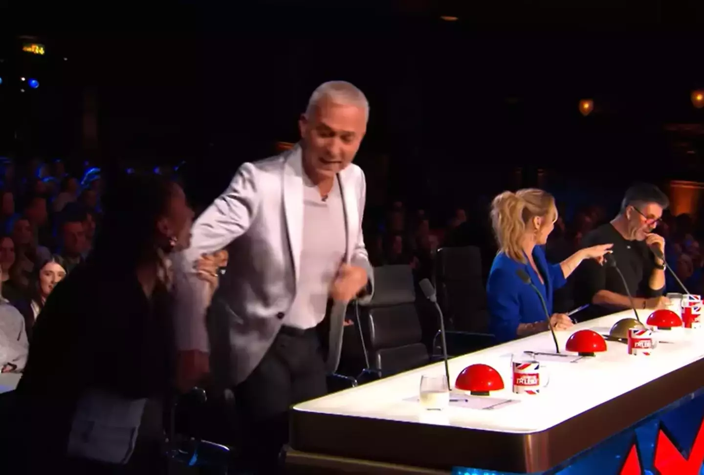 Alesha Dixon really didn't like the act, but the other judges voted Kimberly through. (ITV)