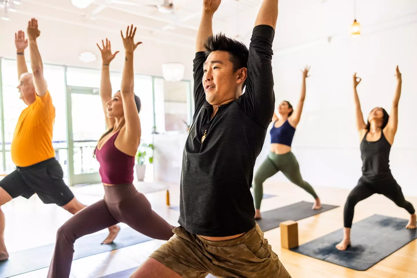 Yoga is just one form of exercise you can benefit from (Getty Stock Images)