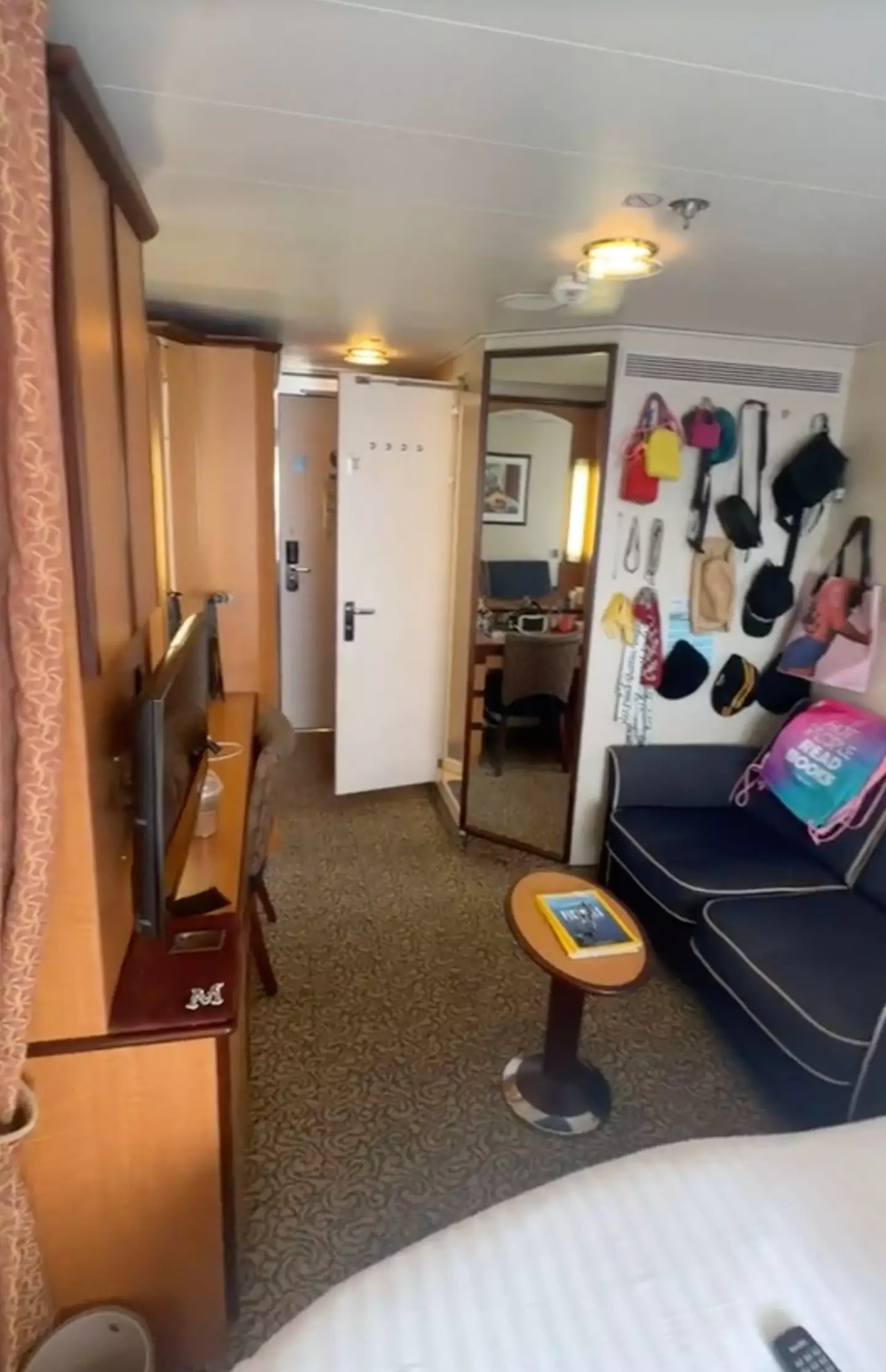 People didn't think the price of his room for 18 nights was worth it.