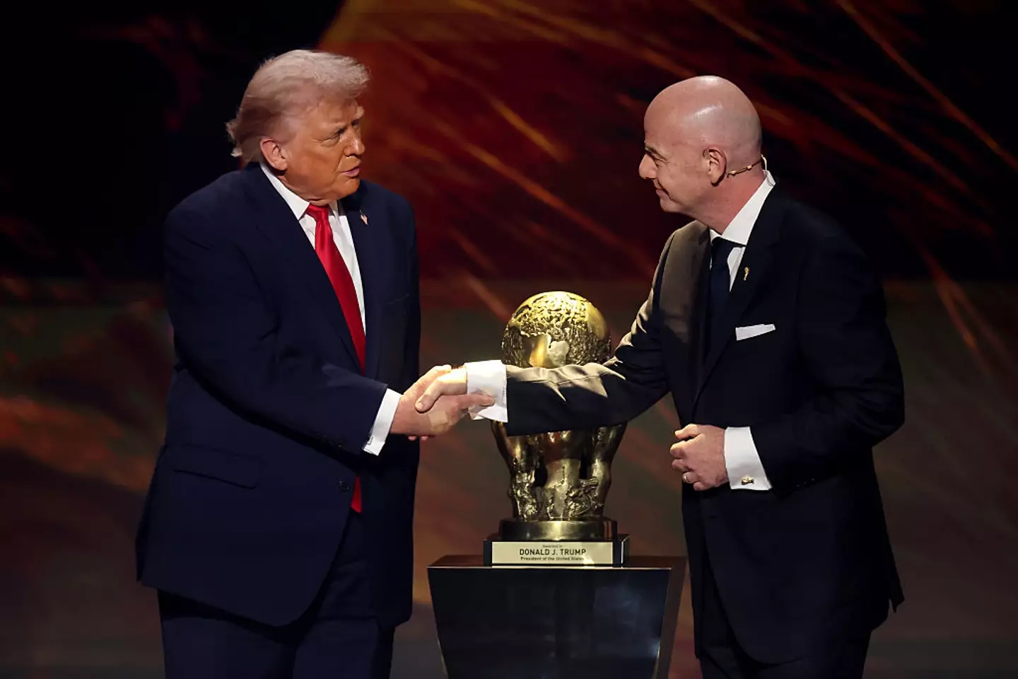 Donald Trump just got a peace prize from FIFA (Hector Vivas - FIFA/FIFA via Getty Images)