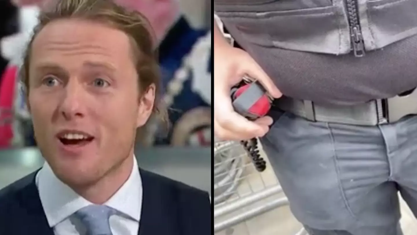 Man threatened with arrest for holding blank piece of paper