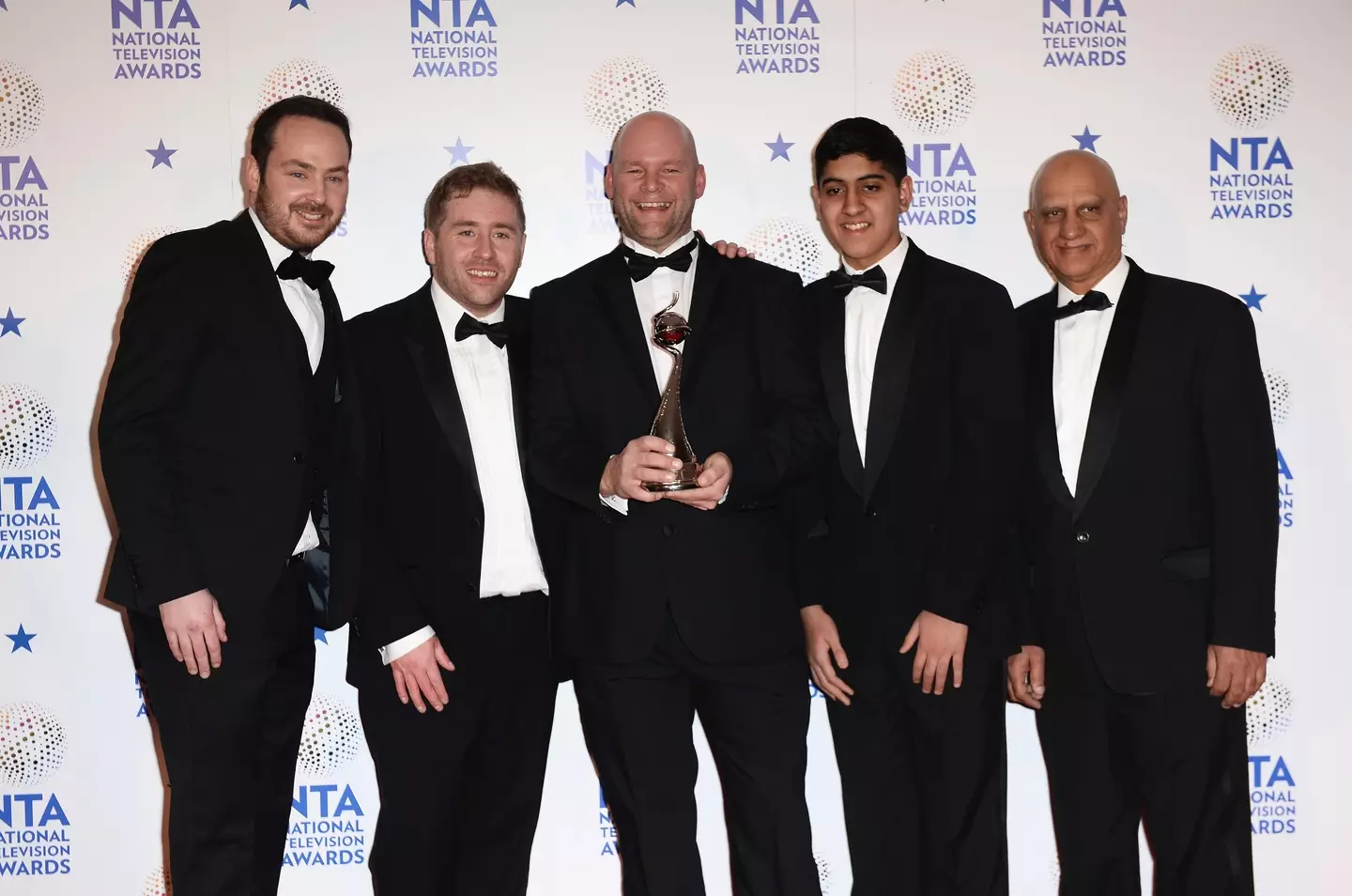 Jonny Mitchell (centre) was the headteacher during the first series of Educating Yorkshire (Ian Gavan/Getty Images)