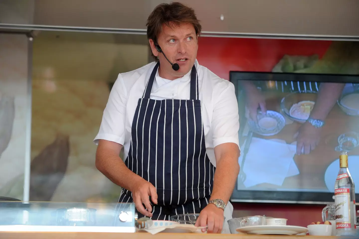 James Martin swore a whopping 42 times in his rant at TV crew.