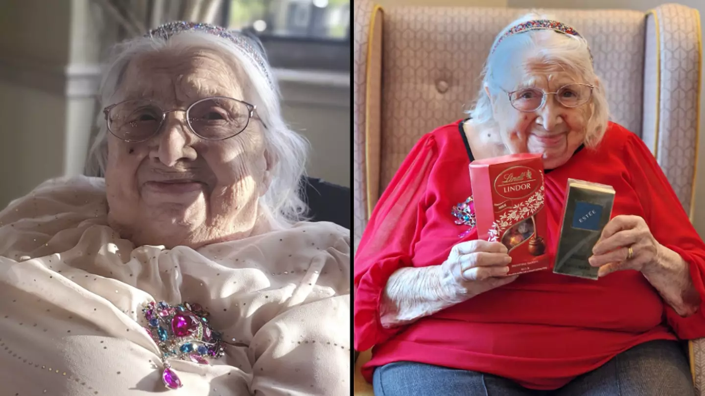 100-year-old woman says her secret to a long life is not talking to strange men