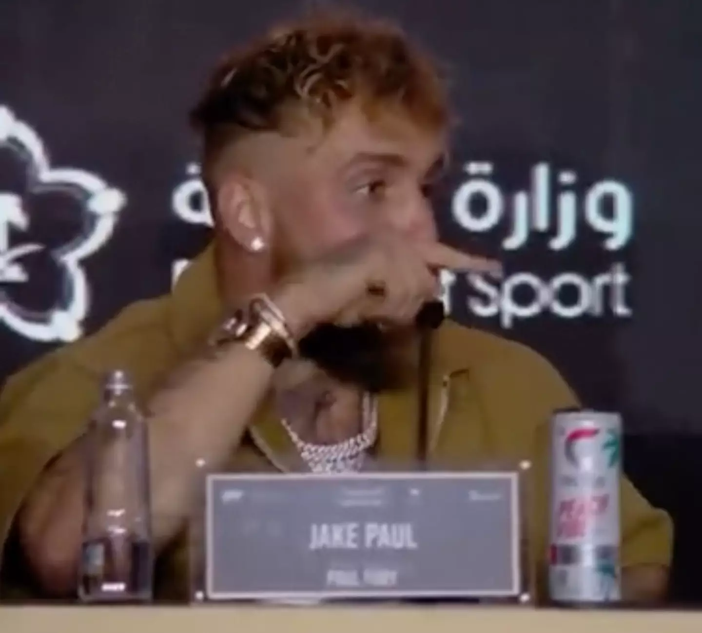 Jake Paul apologised for leaking Tommy's baby's birth.