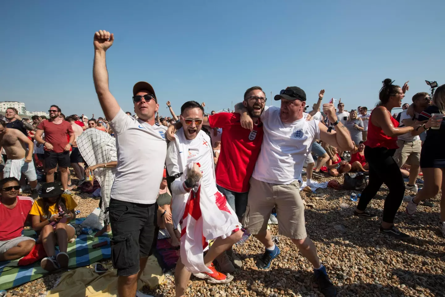 It won't be a shorts and sunglasses tournament for England fans this time around.