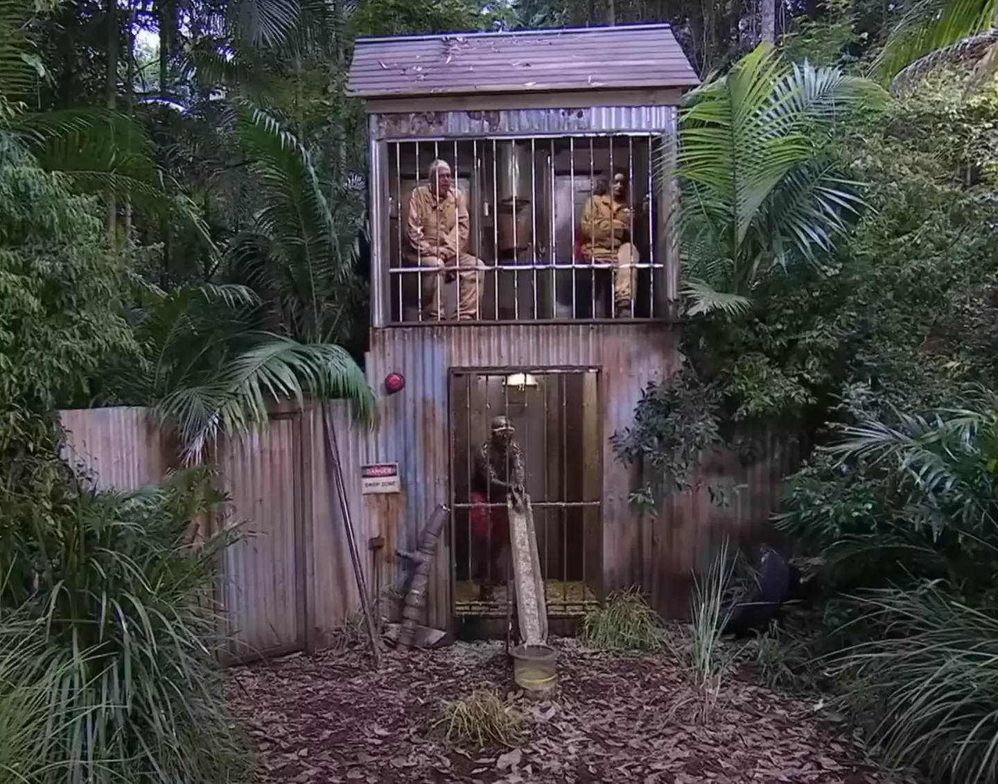 They recently had to do a trial where they poured offal over Melvin Odoom, though poor Melvin thought they were also getting showered. (ITV)