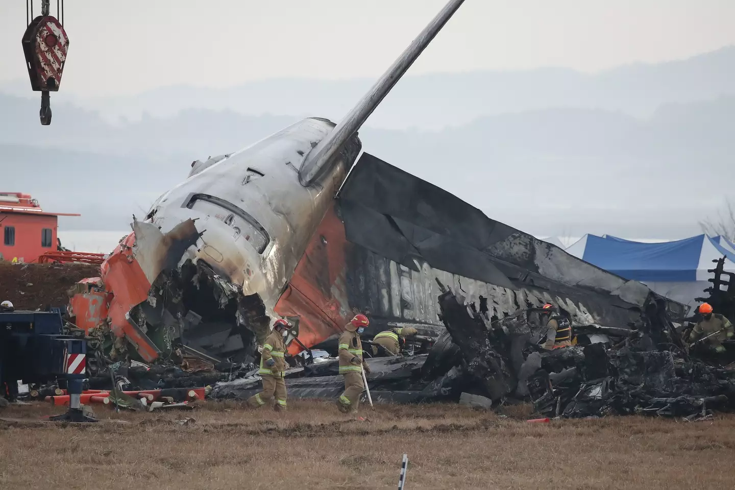 The plane crashed in December (Chung Sung-Jun/Getty Images)
