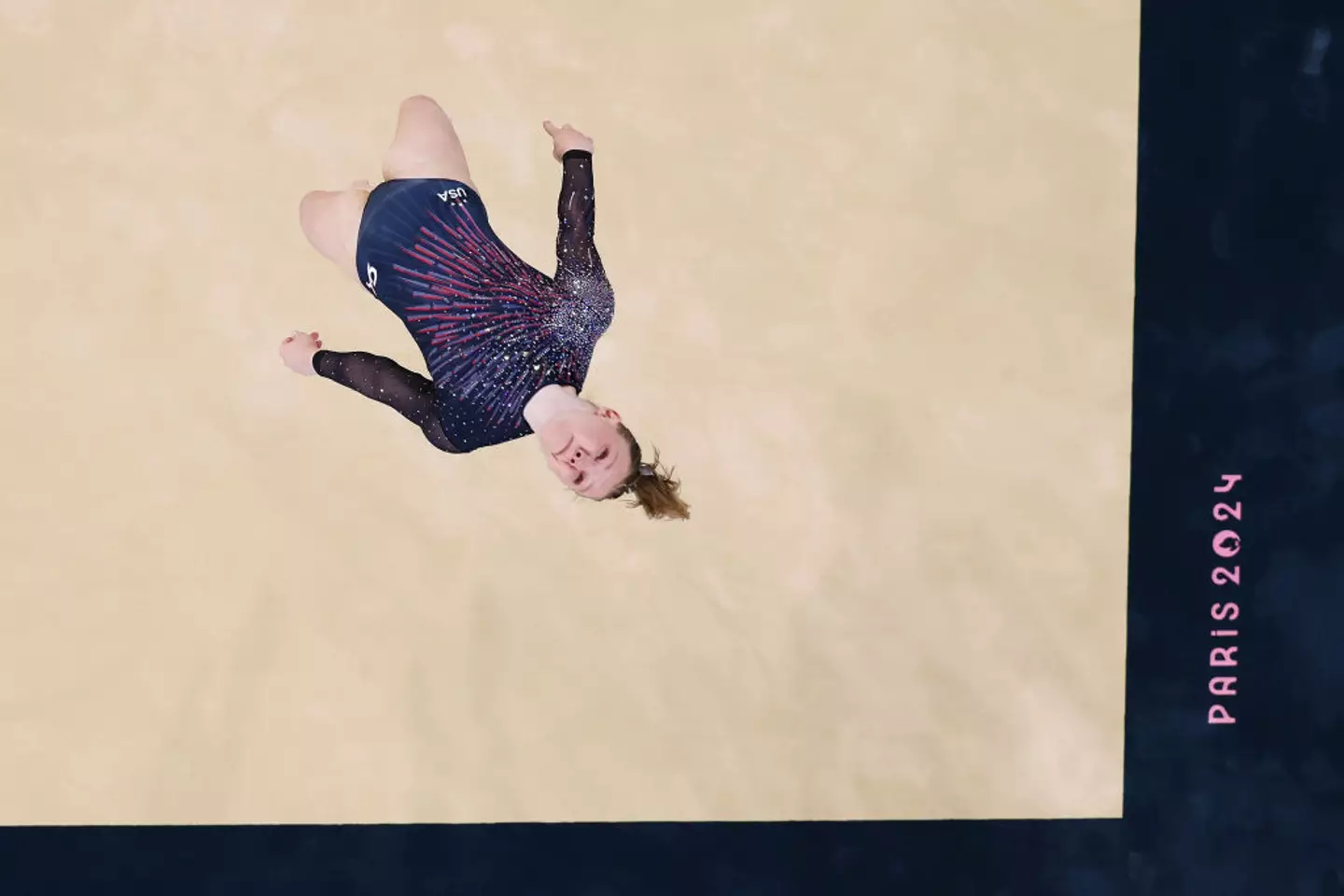 Jade Carey of Team USA doing what she does best (Dan Mullan/Getty Images)