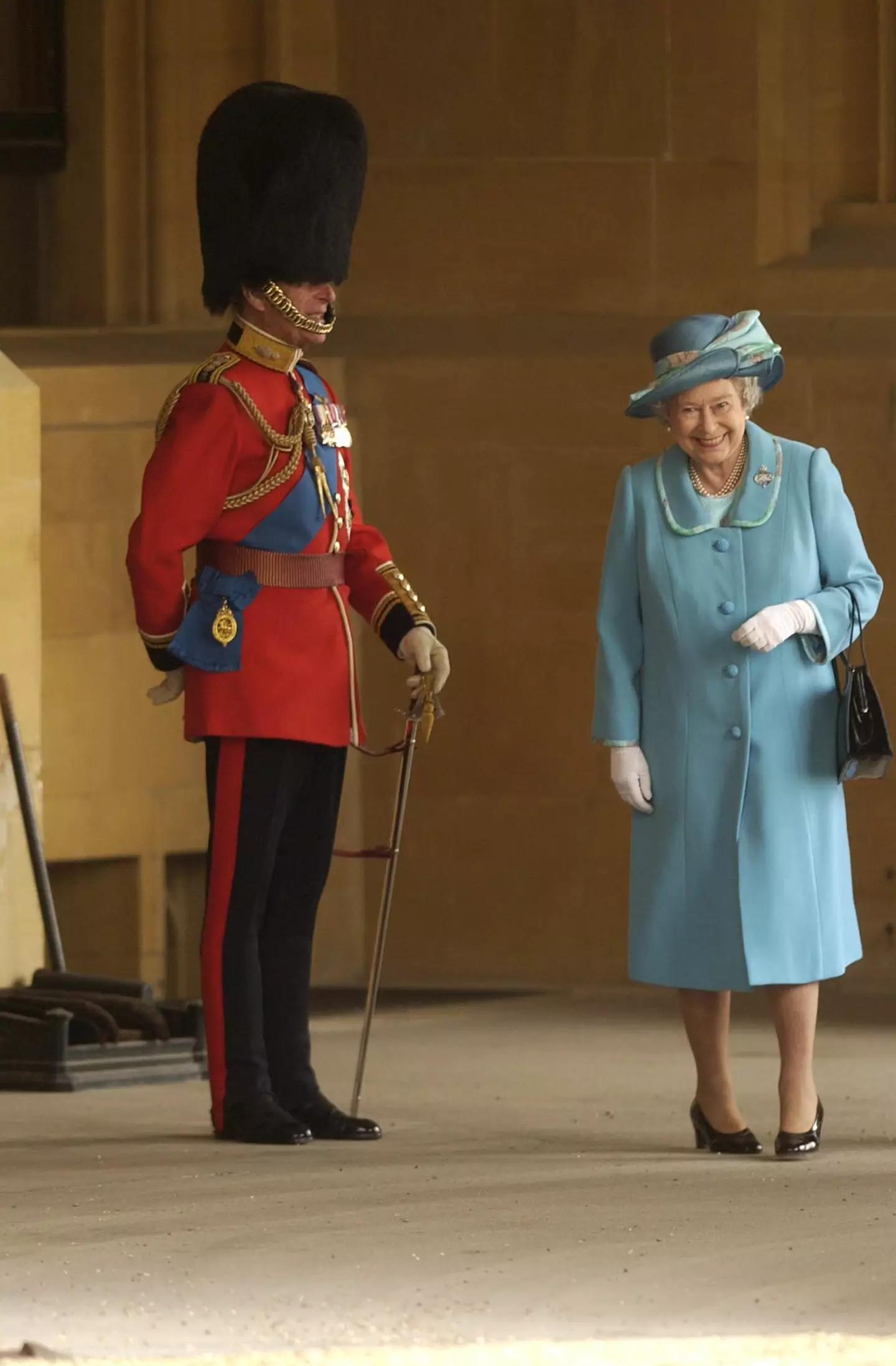 The iconic photo of Queen Elizabeth and Prince Philip, captured by Chris Young in 2003.