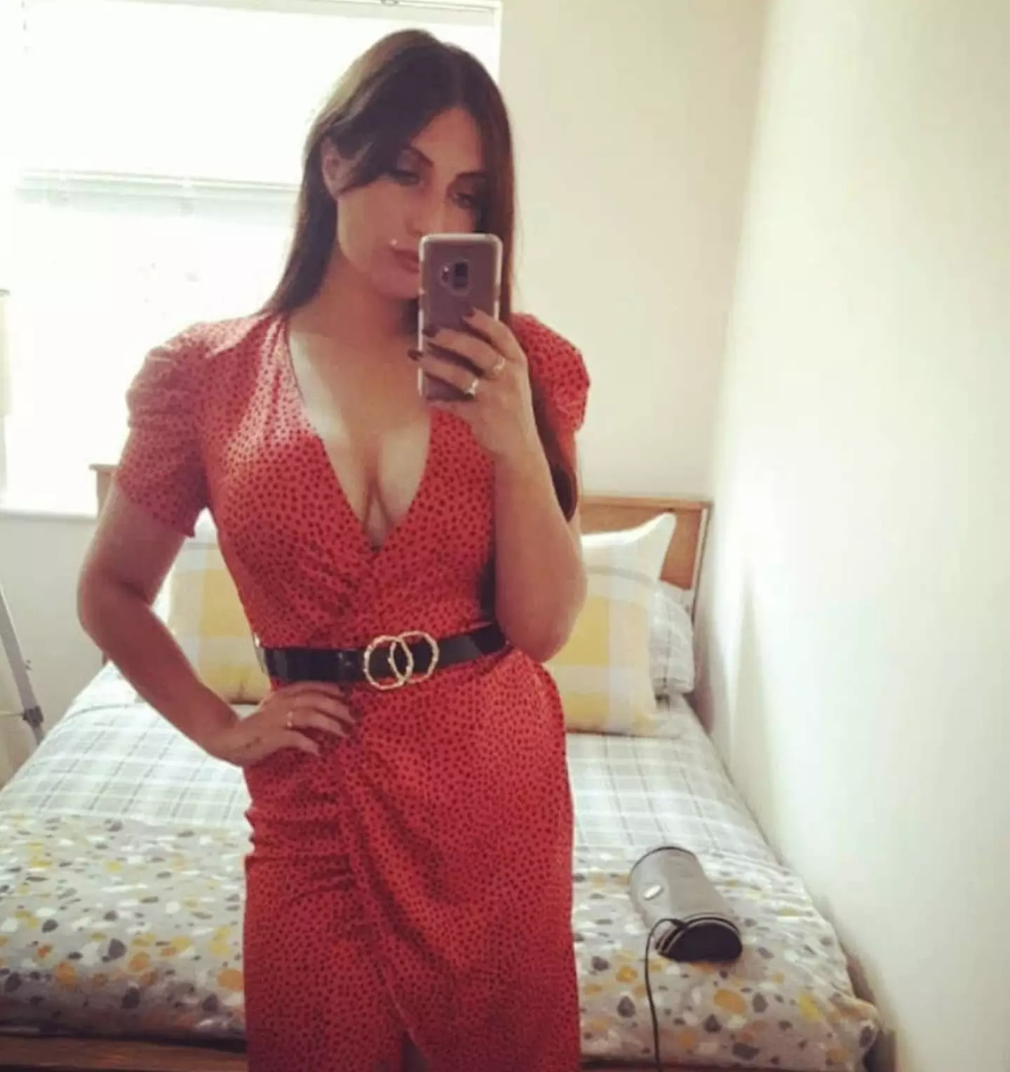 Danielle Watts ended up regretting getting breast implants after she became ill for years afterwards (Kennedy News and Media)