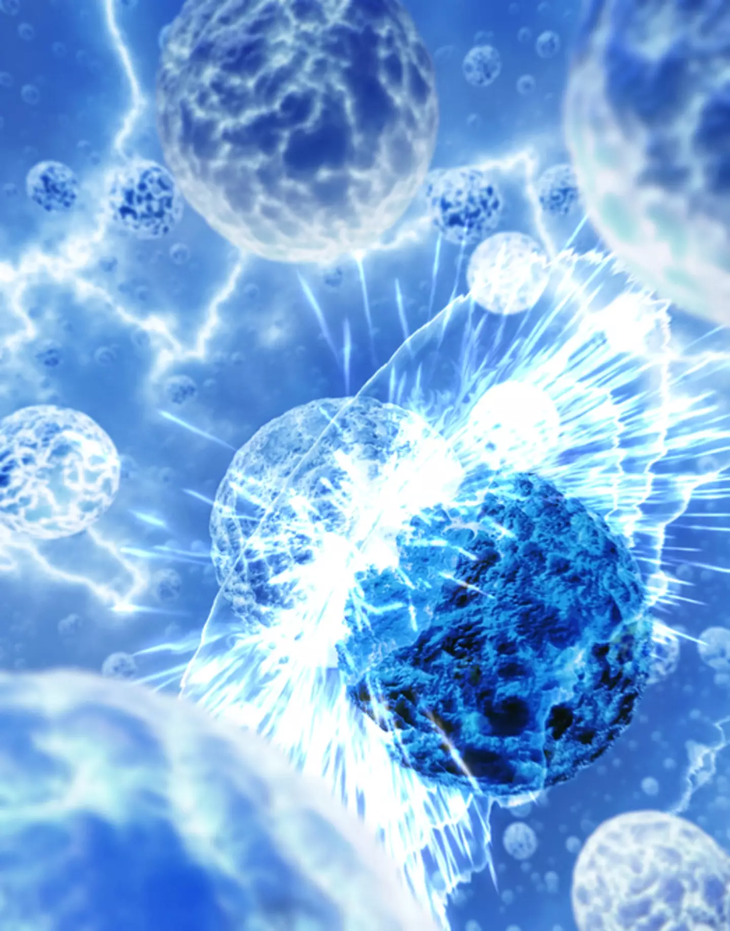 Antimatter has potential uses as a high-energy fuel source (Getty Stock Images)