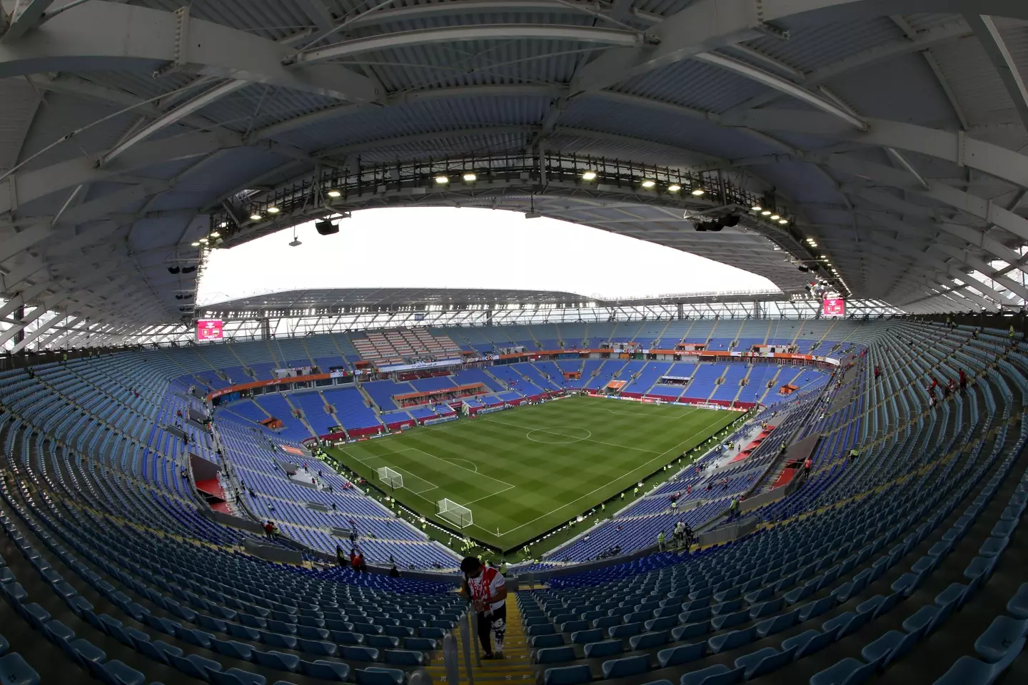 The stadium will host 40,00 fans during the tournament.