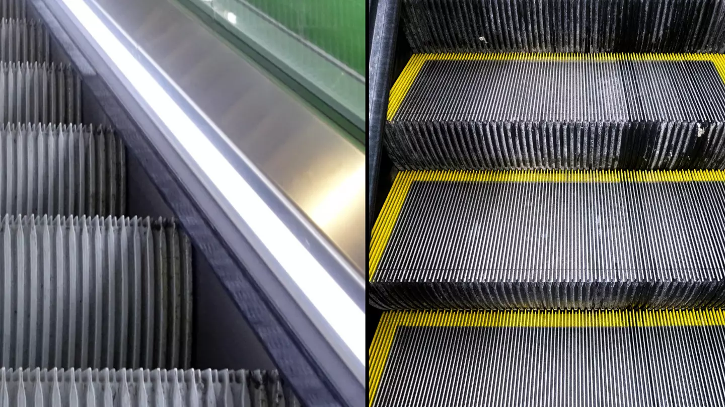 The scary reason behind escalators having brushes on the side