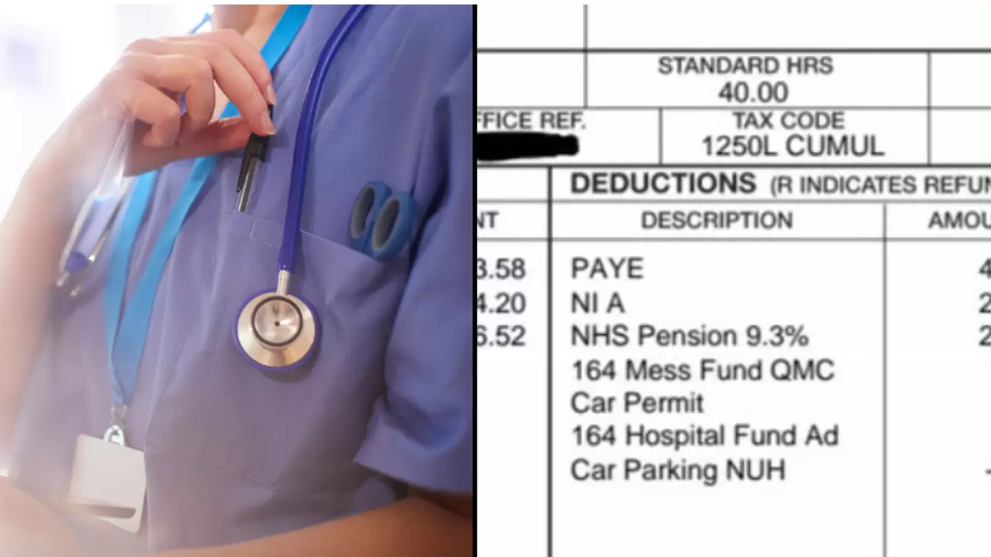 Doctor shares 'outrageous' full time pay slip breaking down exactly how much they earn