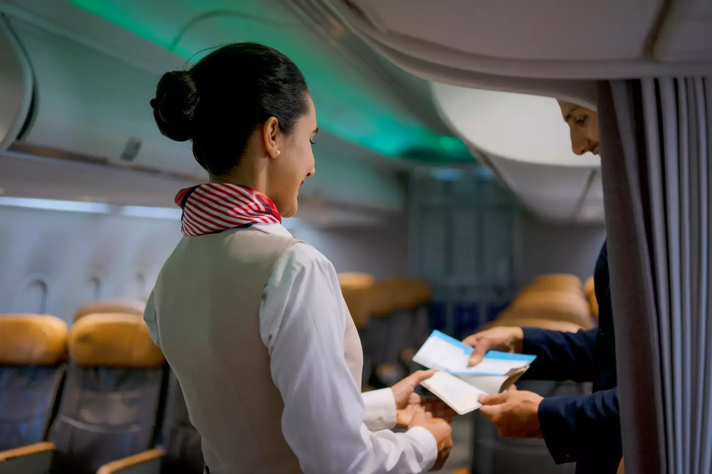 Flight attendants are said to come up with a secret language to communicate covertly with.