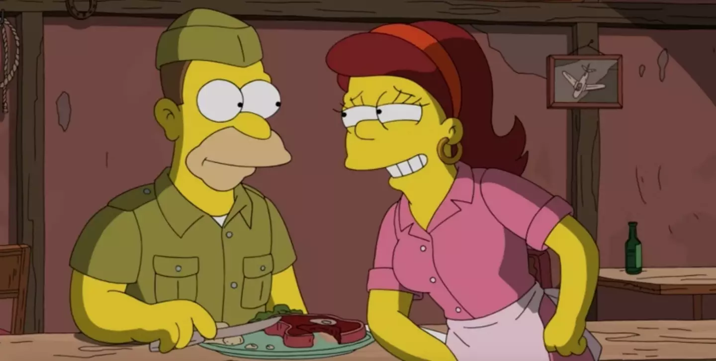 Mona Simpsons appeared mostly in flashbacks from Homer's childhood. (Disney)