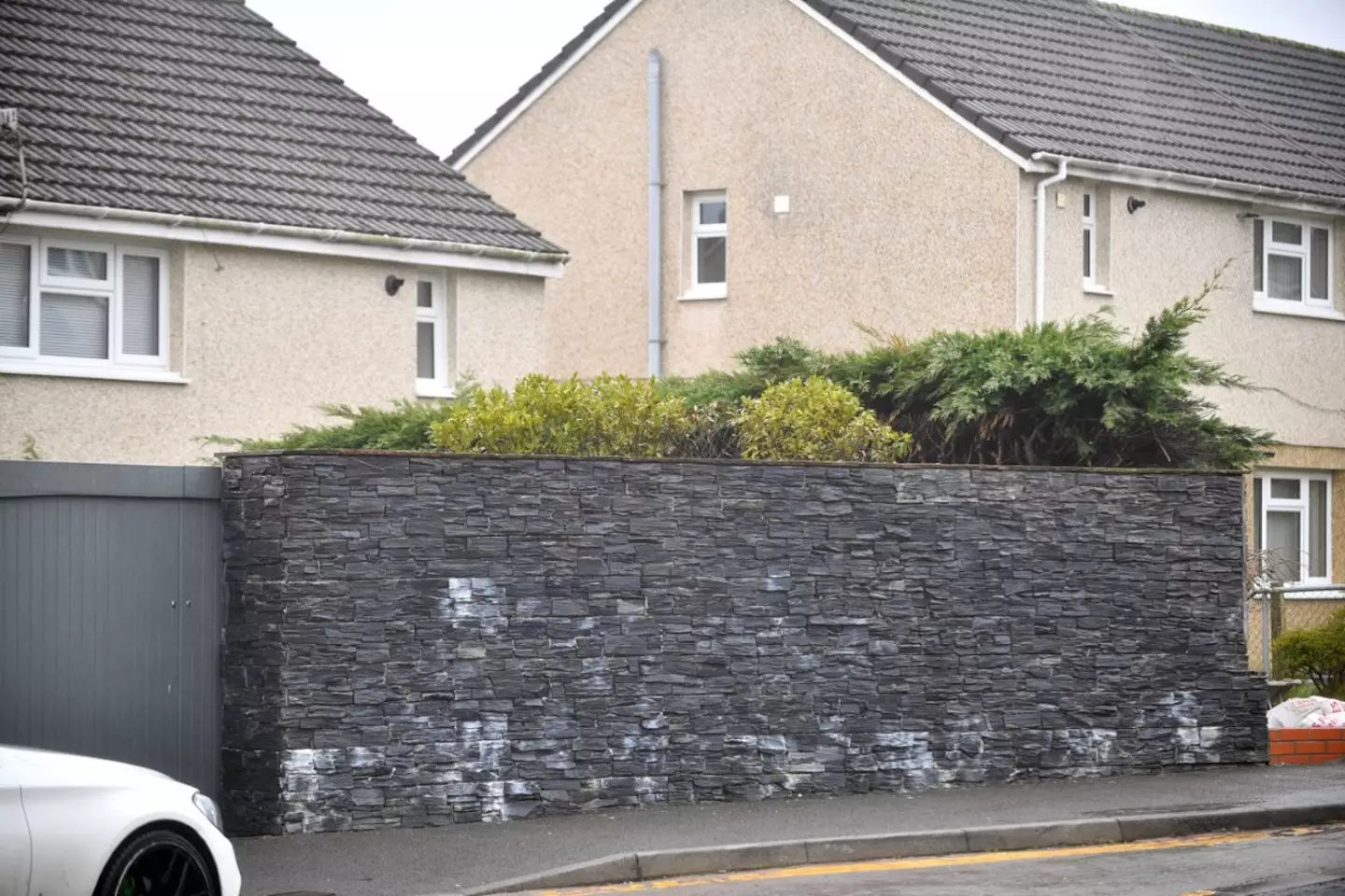 The local council said it received a complaint about the wall.