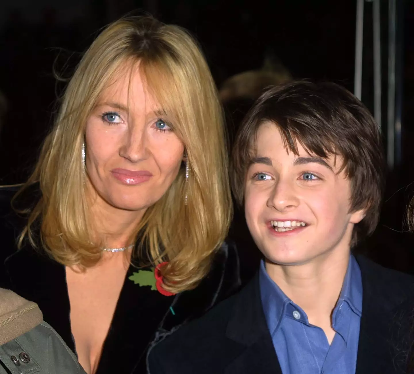Radcliffe and Rowling (Gareth Davies via Getty Images)