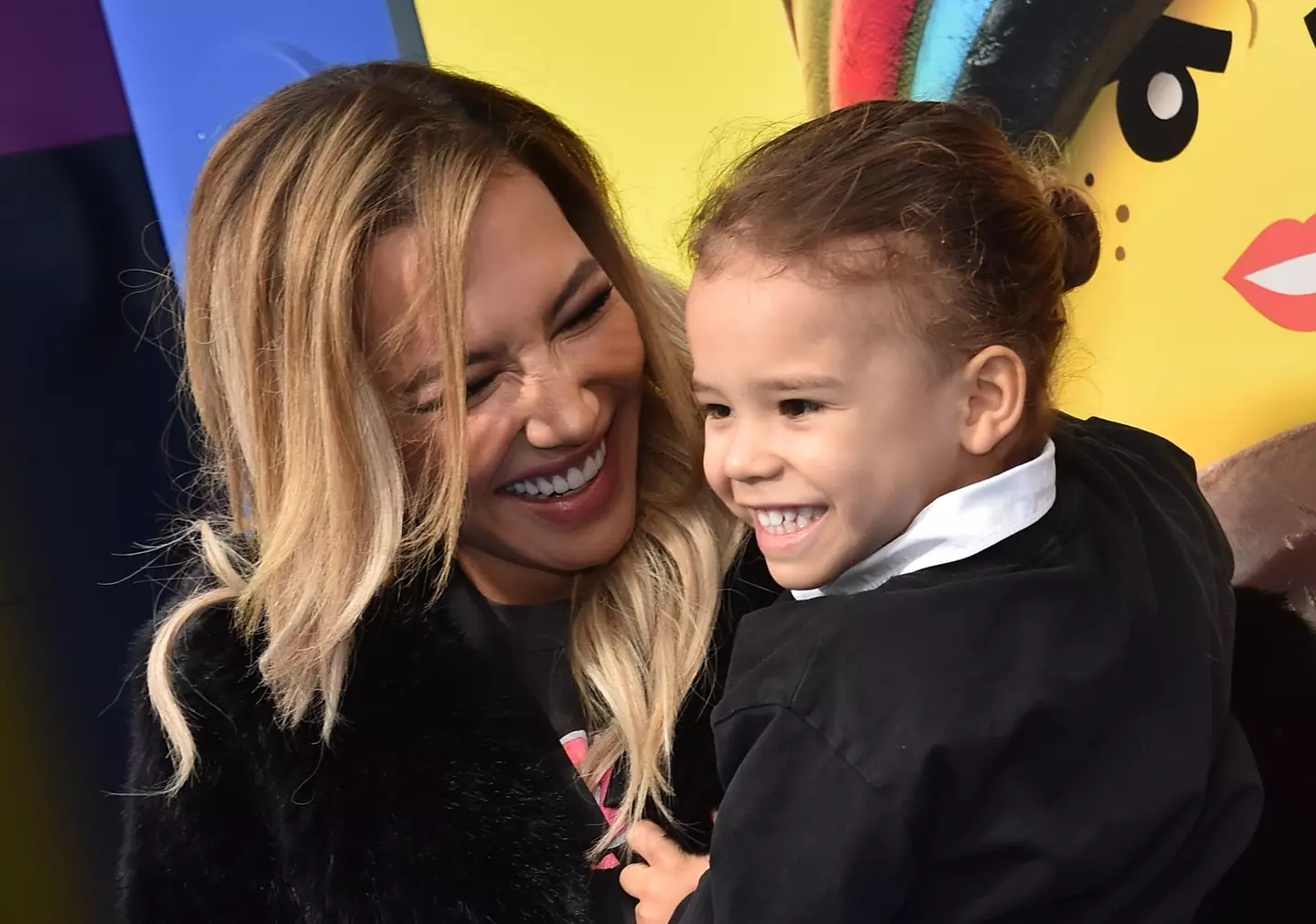 Rivera and her son Josey (Chris Delmas via Getty Images)